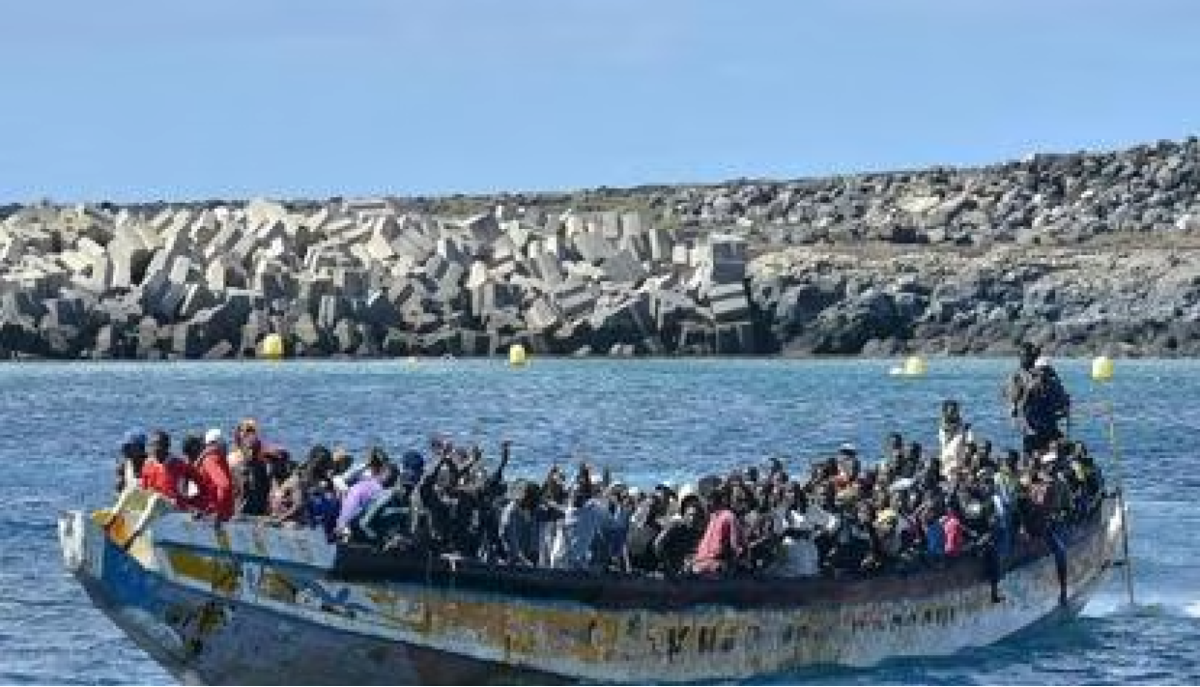 Tre sbarchi a Lampedusa: 65 migranti soccorsi, hotspot ospita 140 persone - Credit Foto RaiNews 