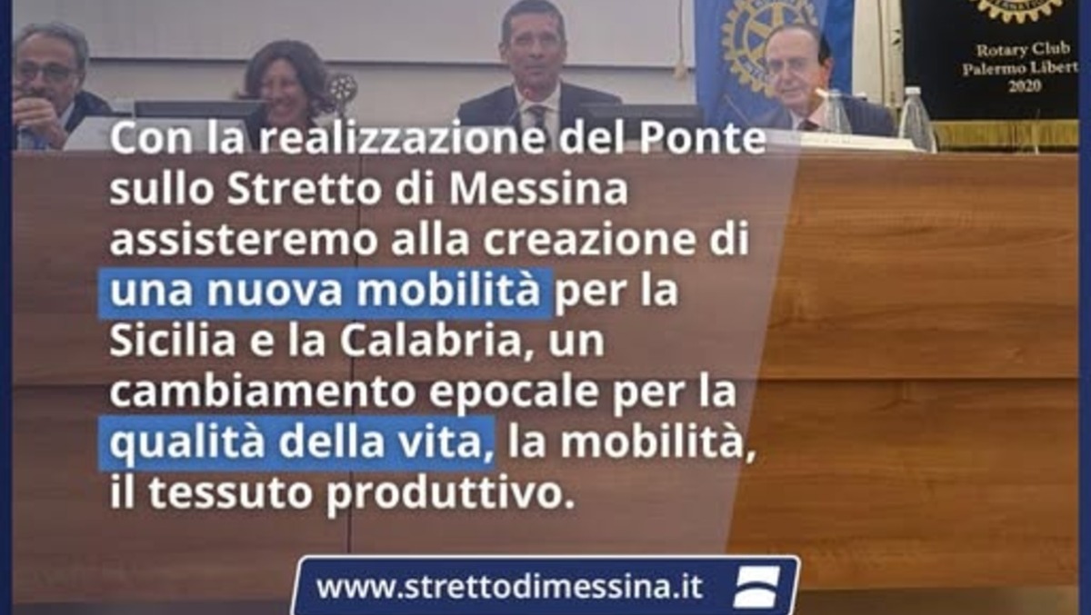 Stretto di Messina Spa rilancia il Ponte come leva per l'AC/AV e il corridoio Helsinki–Palermo - Credit Foto Stretto di Messina Spa