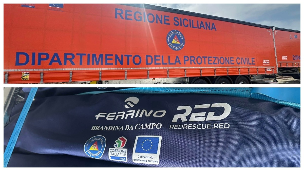 Sicilia: 20 milioni per potenziare la Colonna mobile di Protezione civile - Credit Foto Regione Siciliana - Dipartimento Regionale della Protezione Civile
