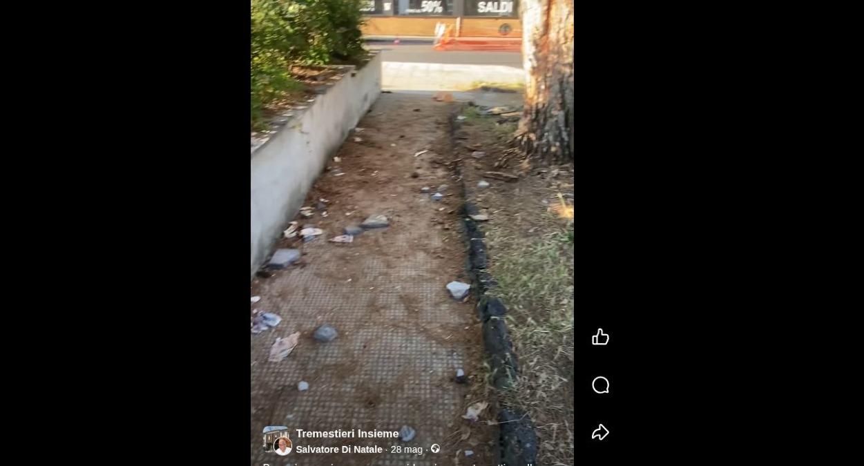 Denuncia social su Tremestieri Etneo: video mostra degrado diffuso nel Parco del Donatore - Credit Foto/Video Salvatore Di Natale