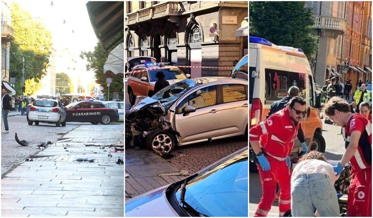 Con l'auto travolge i pedoni a Modena, poi fugge: fermato dai passanti, è accusato di strage e lesioni - 