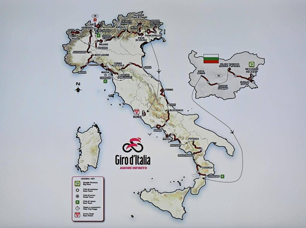 Giro d'Italia al via domani: dove vedere tutte le tappe in tv e streaming - 