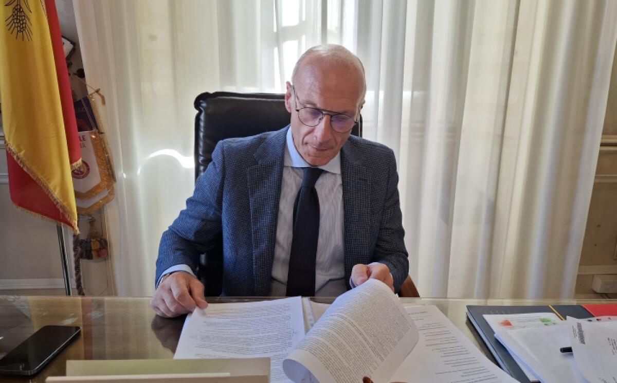 Il Sindaco di Caltanissetta Walter Tesauro richiede supporto per il Libero Consorzio Provinciale - 