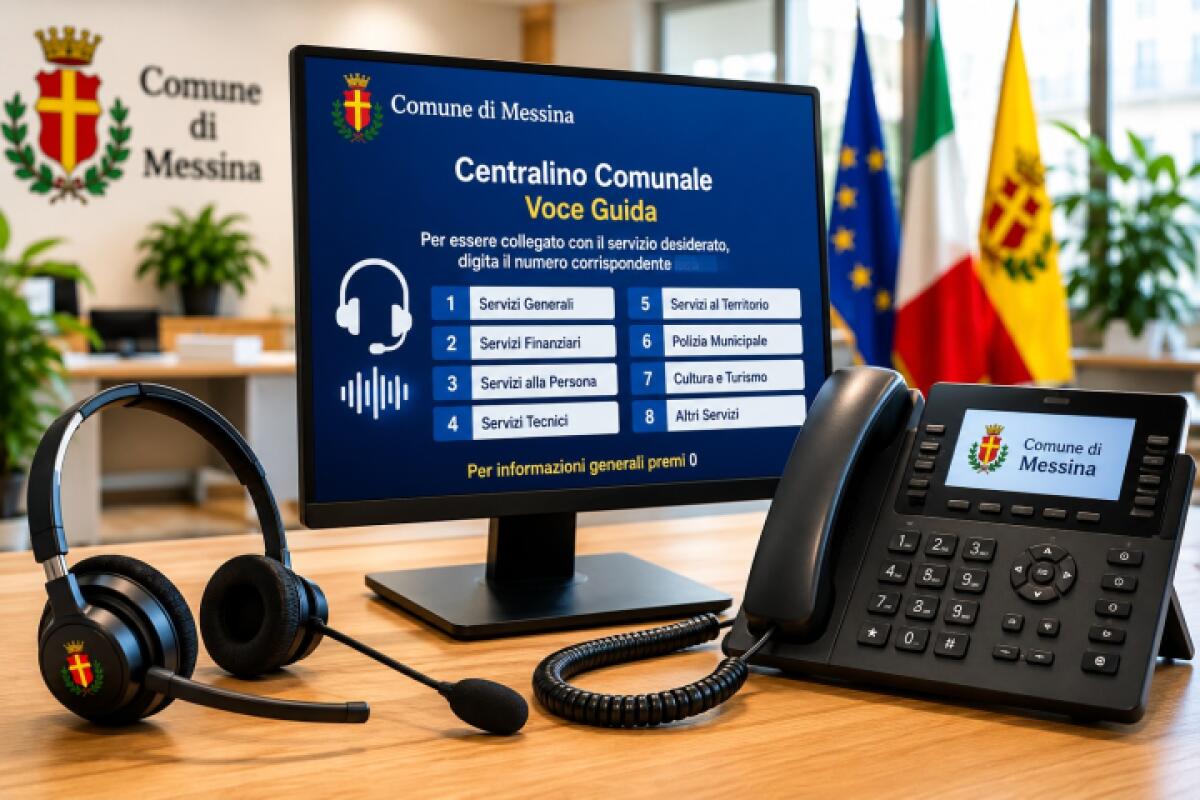 Potenziamento del Centralino Comunale al Comune di Messina dal 23 Maggio - 