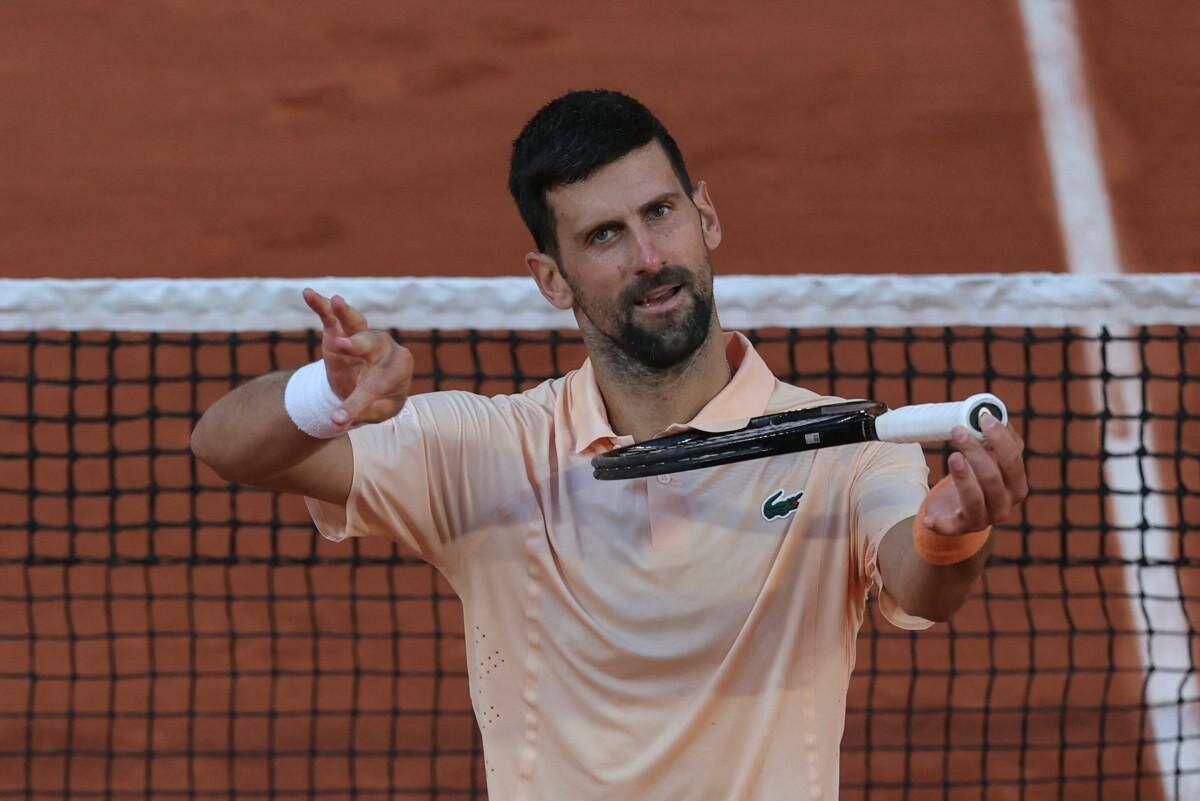 Roland Garros, oggi Djokovic-Fonseca - Diretta - 