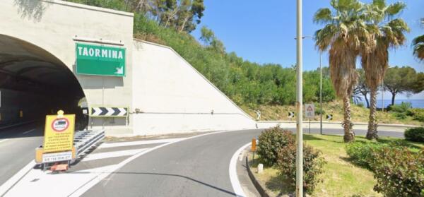 A18: chiuso lo svincolo di Taormina per lavori alle gallerie, disagi notturni fino al 29 maggio