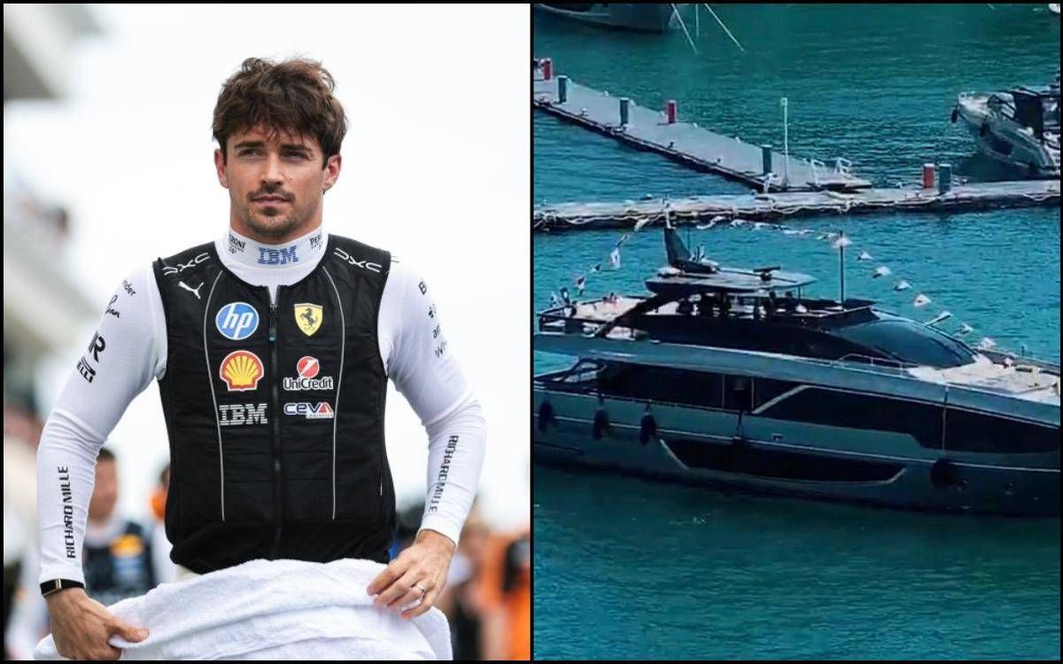 Leclerc, vacanza... da sogno: super yacht da 15 milioni per Charles - 