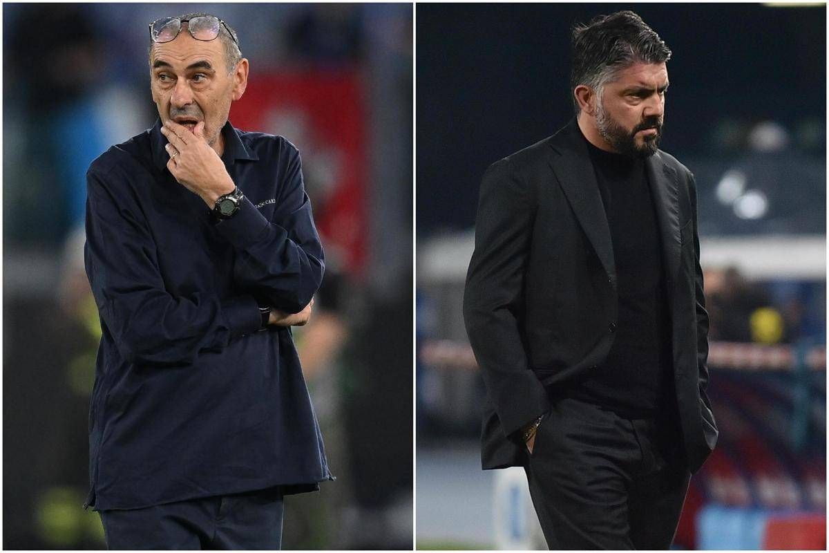 Serie A, iniziato domino allenatori: Sarri all'Atalanta, Gattuso alla Lazio - 