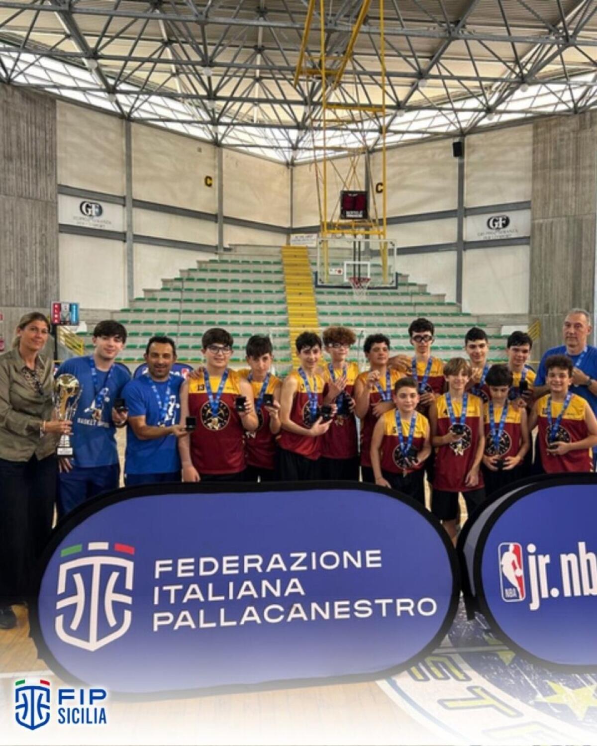 Il Centro Pallacanestro Giarre Denver Nuggets vince il Jr. NBA WNBA FIP U13 Championship in Sicilia - 