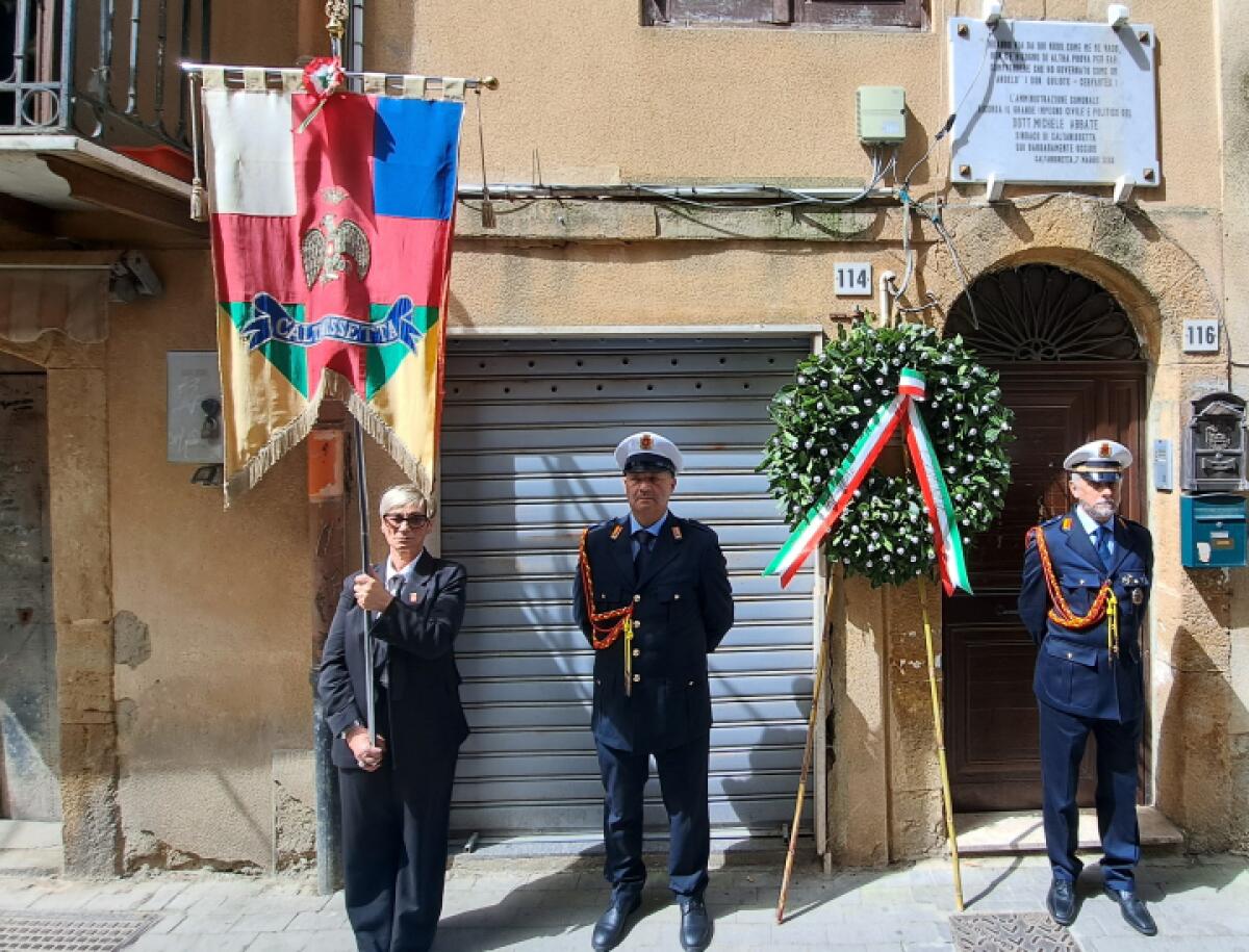 Cerimonia di commemorazione a Caltanissetta per Michele Abbate, a 27 anni dalla scomparsa - 
