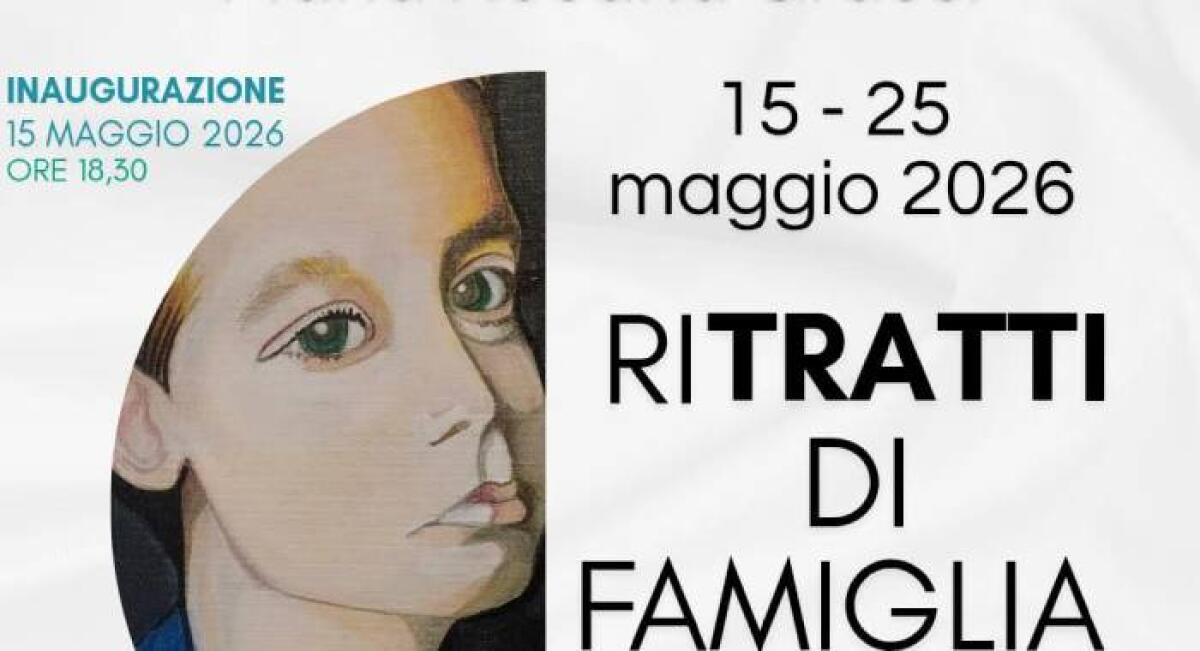 Inaugurazione della mostra 'RI TRATTI DI FAMIGLIA' di Maria Rosaria Grassi a Palermo - 
