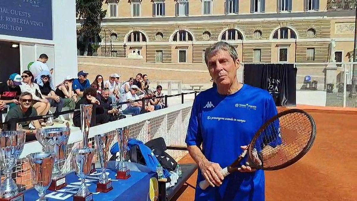 Luca Barbarossa a Tennis & Friends: “Prevenzione fondamentale, qui sport e salute si incontrano" - 