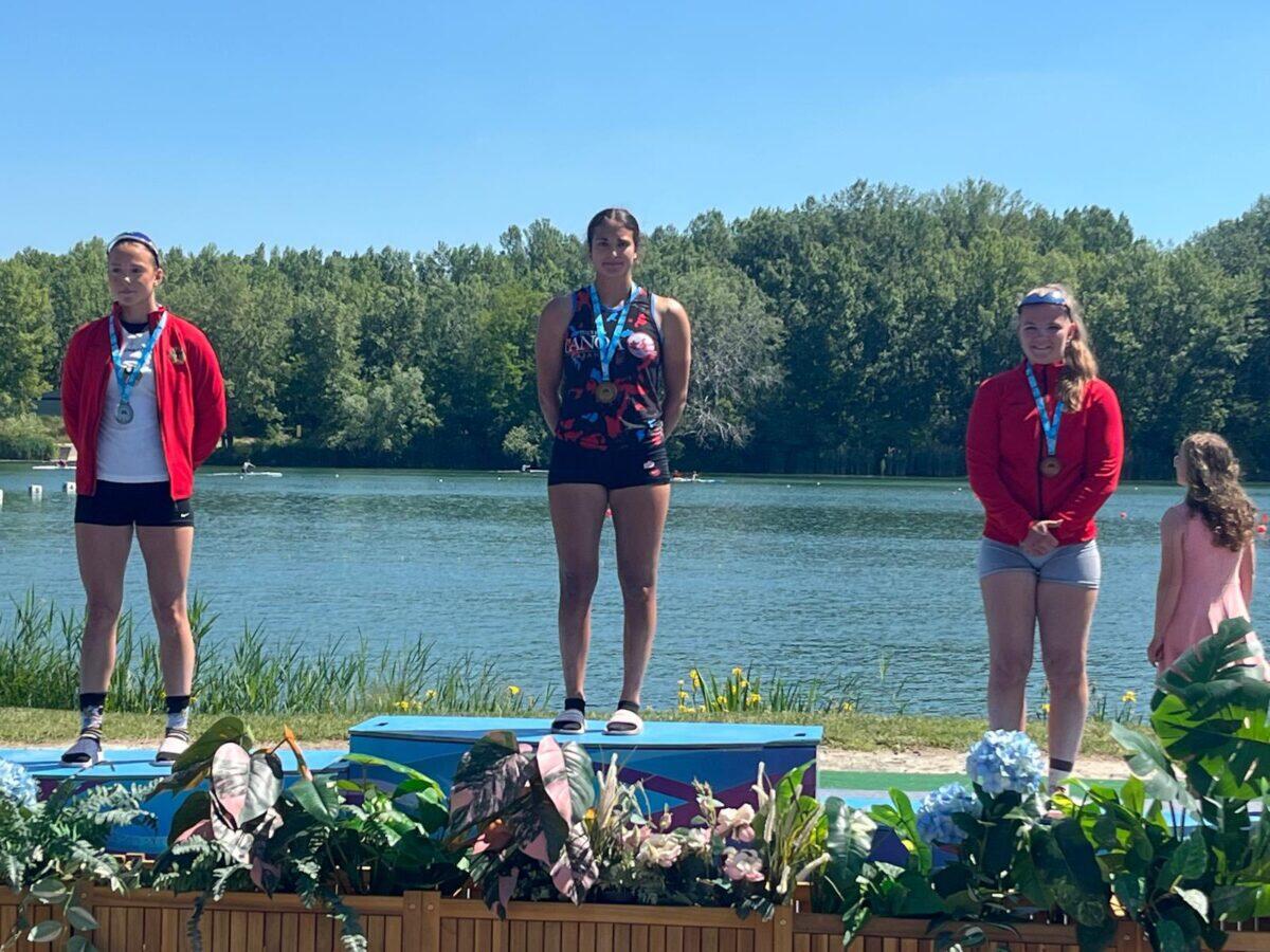 Anastasia Insabella trionfa all'International Junior e Under 23 Regatta per il Circolo Canoa Catania con tre medaglie d'oro. - 