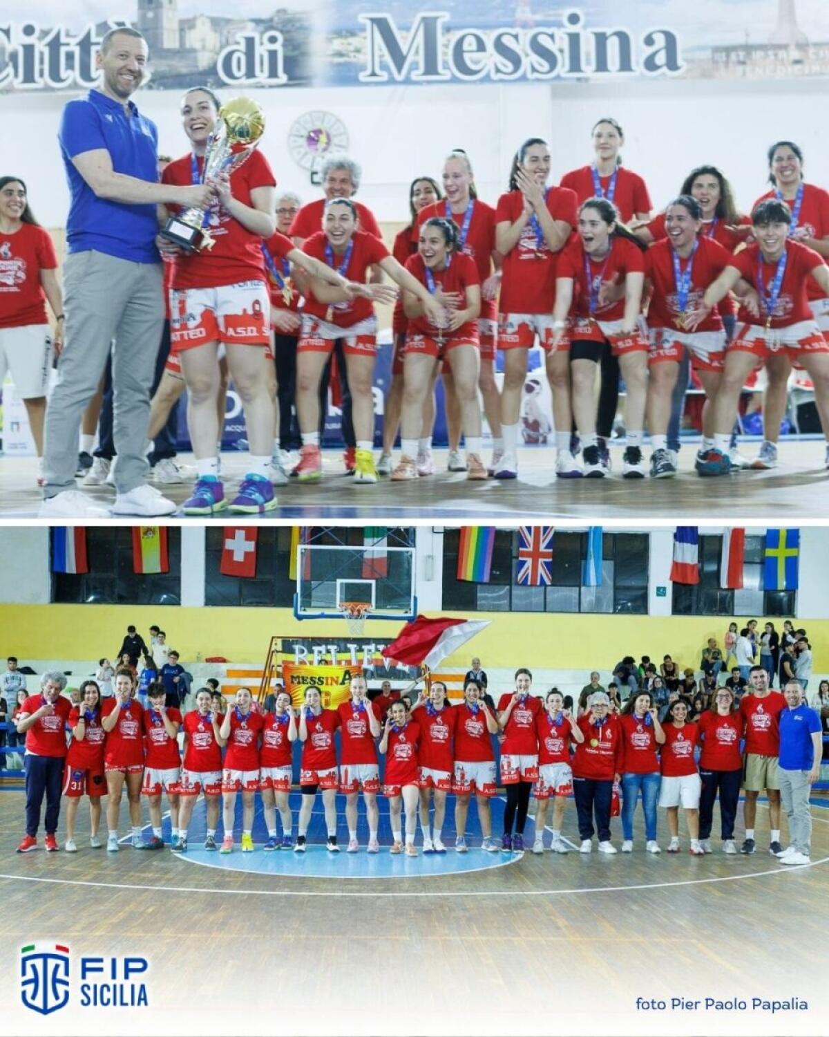San Matteo Messina conquista il titolo regionale di Serie B femminile: un passo verso la FIP Pallacanestro nazionale - 