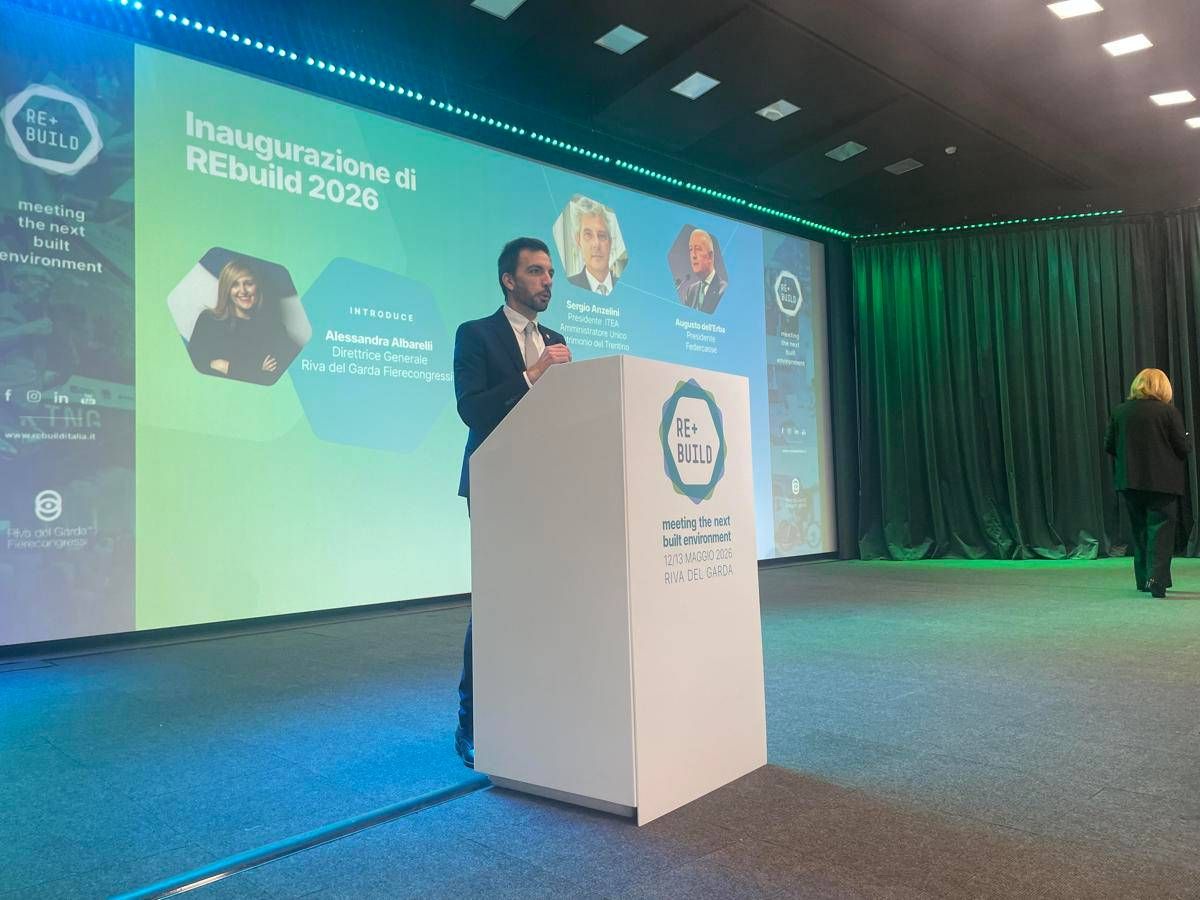 Rebuild 2026, Marchiori (Provincia Trento): "L’emergenza abitativa si affronta mettendo in rete i territori" - 