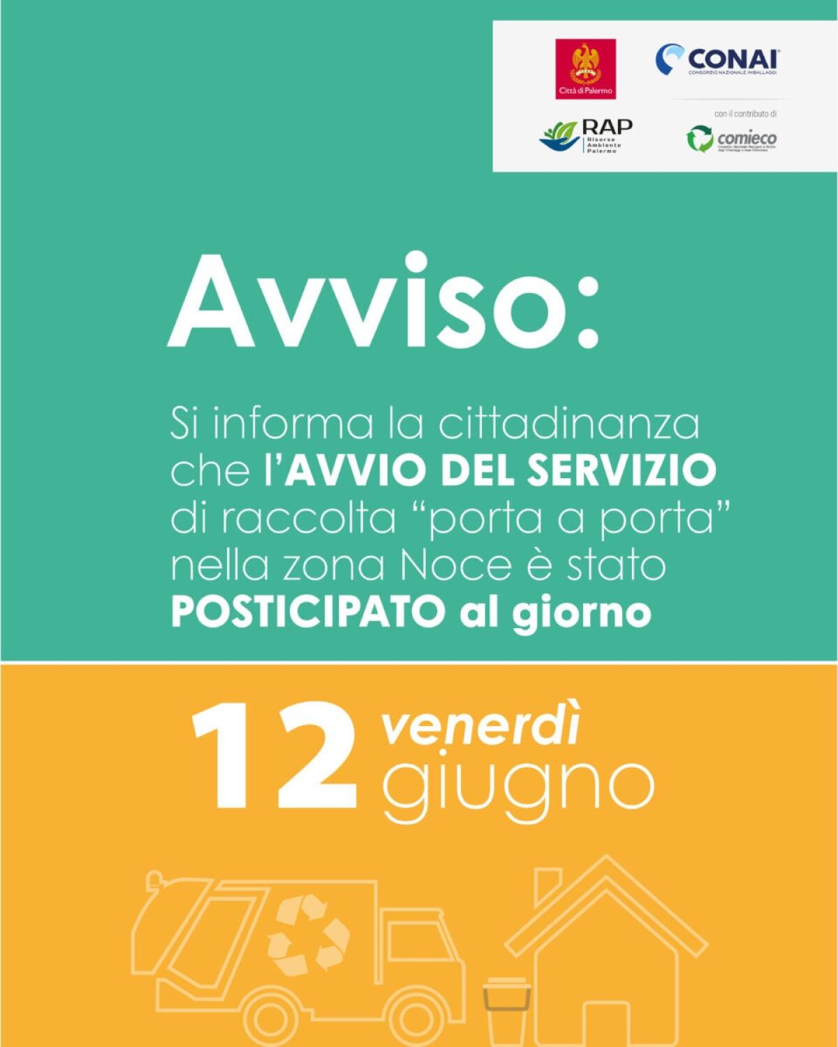 Ritardi nella Raccolta Differenziata "Porta a Porta" nel Comune di Palermo: nuova data di avvio fissata per il 12 giugno - 