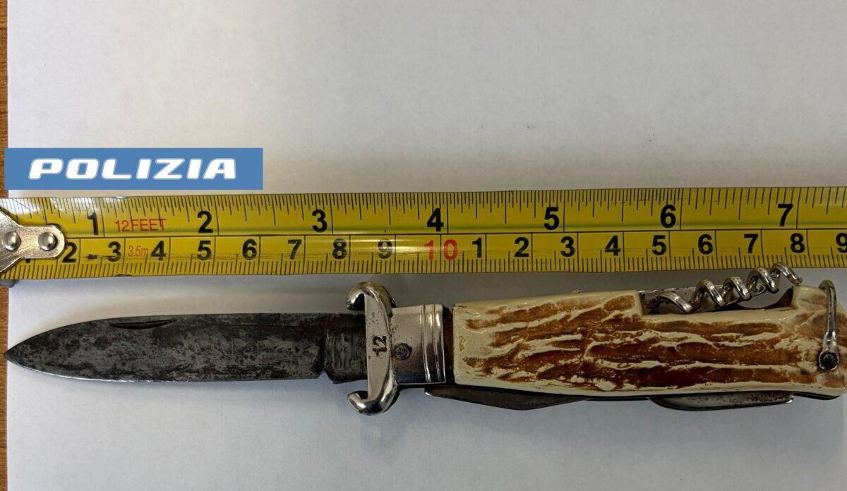 Arrestato a Catania un 19enne dopo fuga da posto di controllo e possesso di coltello - 
