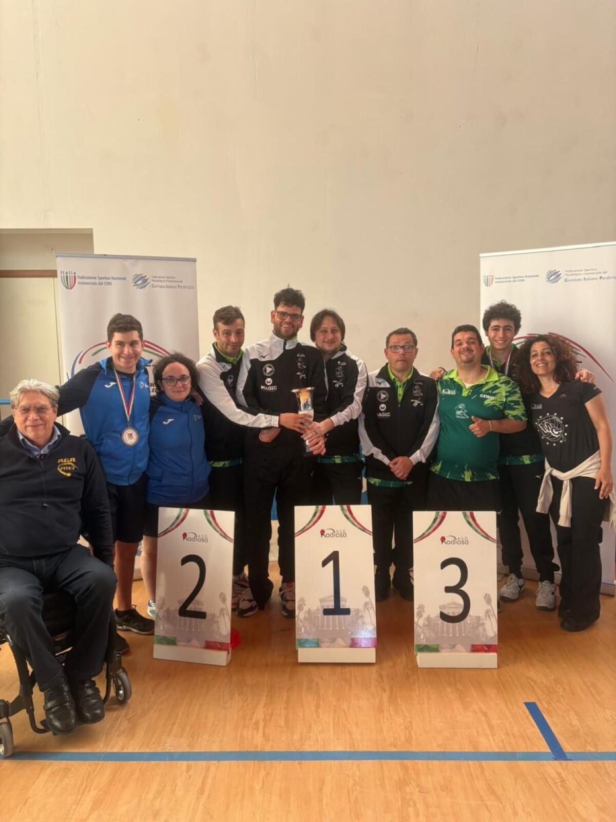Fitet Sicilia: ASD SPORT CLUB ETNA e A.S.D. TT OLIMPICUS trionfano nei Campionati Regionali Paralimpici di Piana degli Albanesi - 