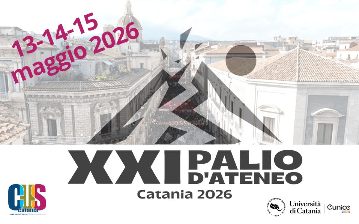 Il CUS Catania promuove il XXI Palio d'Ateneo 2026: tre giorni di sport e goliardia tra università e città. - 