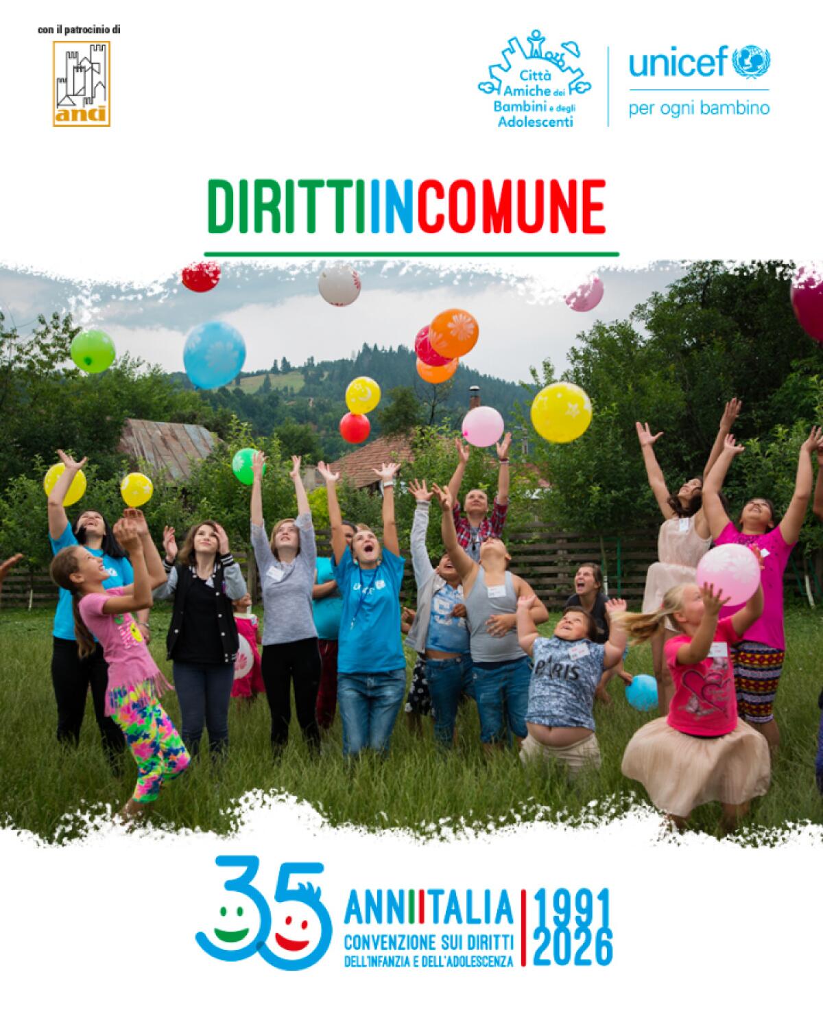 Comune di Messina celebra il 35° anniversario della ratifica della Convenzione sui diritti dell'infanzia e dell'adolescenza - 