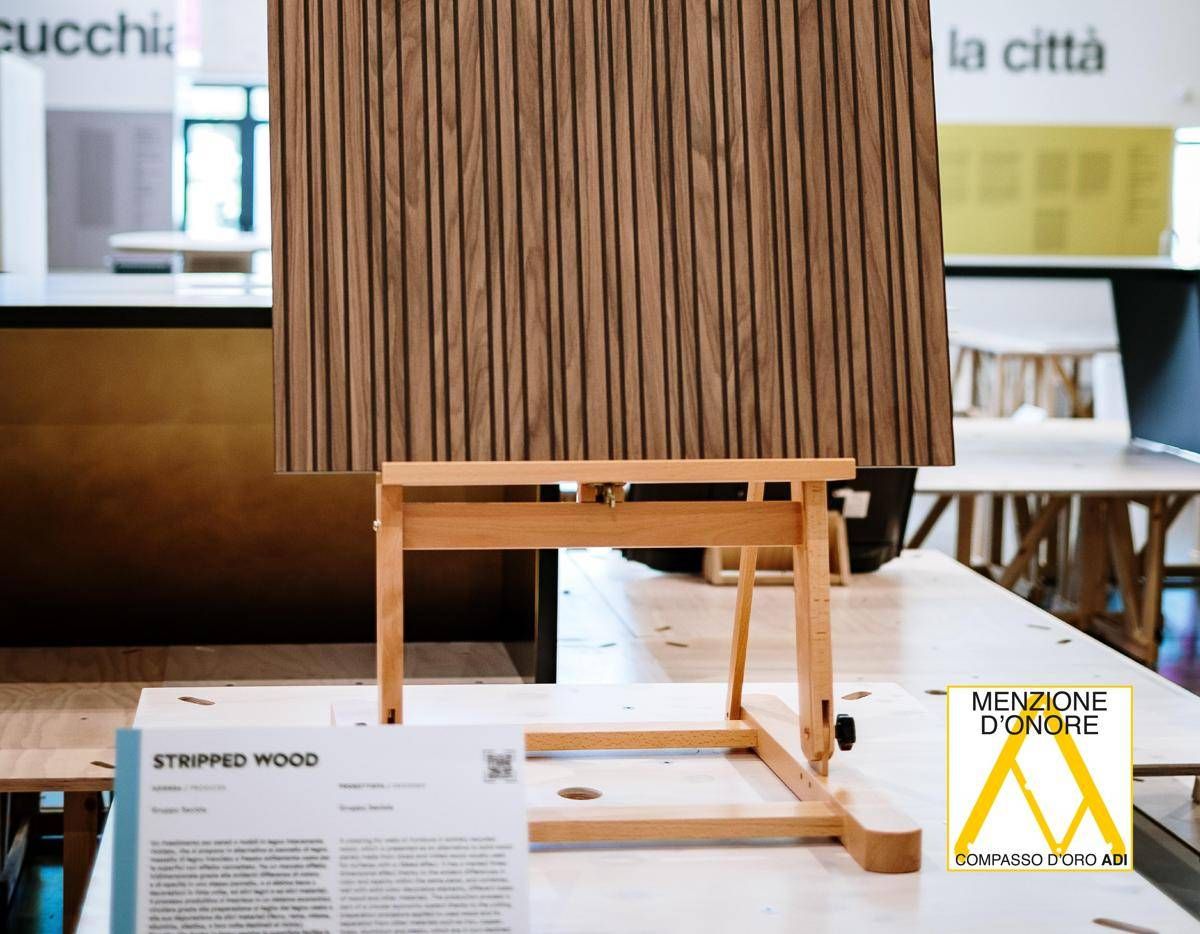 Saviola, Strippedwood riceve la menzione d'onore al XXIX Premio Compasso d'oro Adi - 