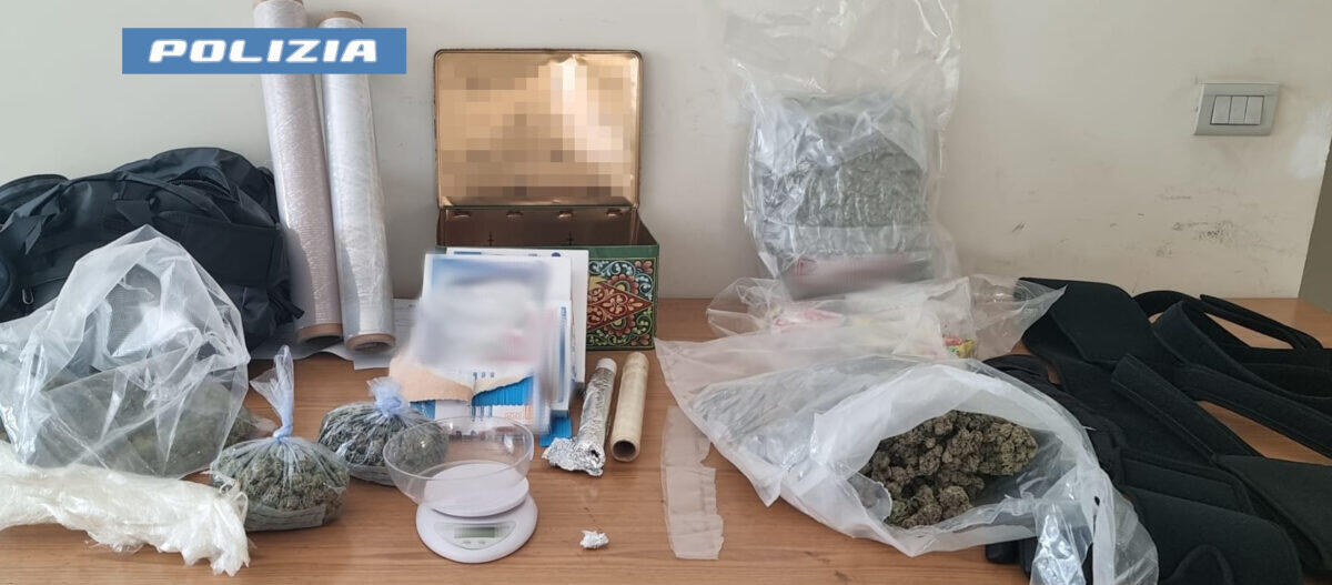 Arrestato a Catania un uomo con due chili e mezzo di marijuana grazie all'intervento della Polizia - 