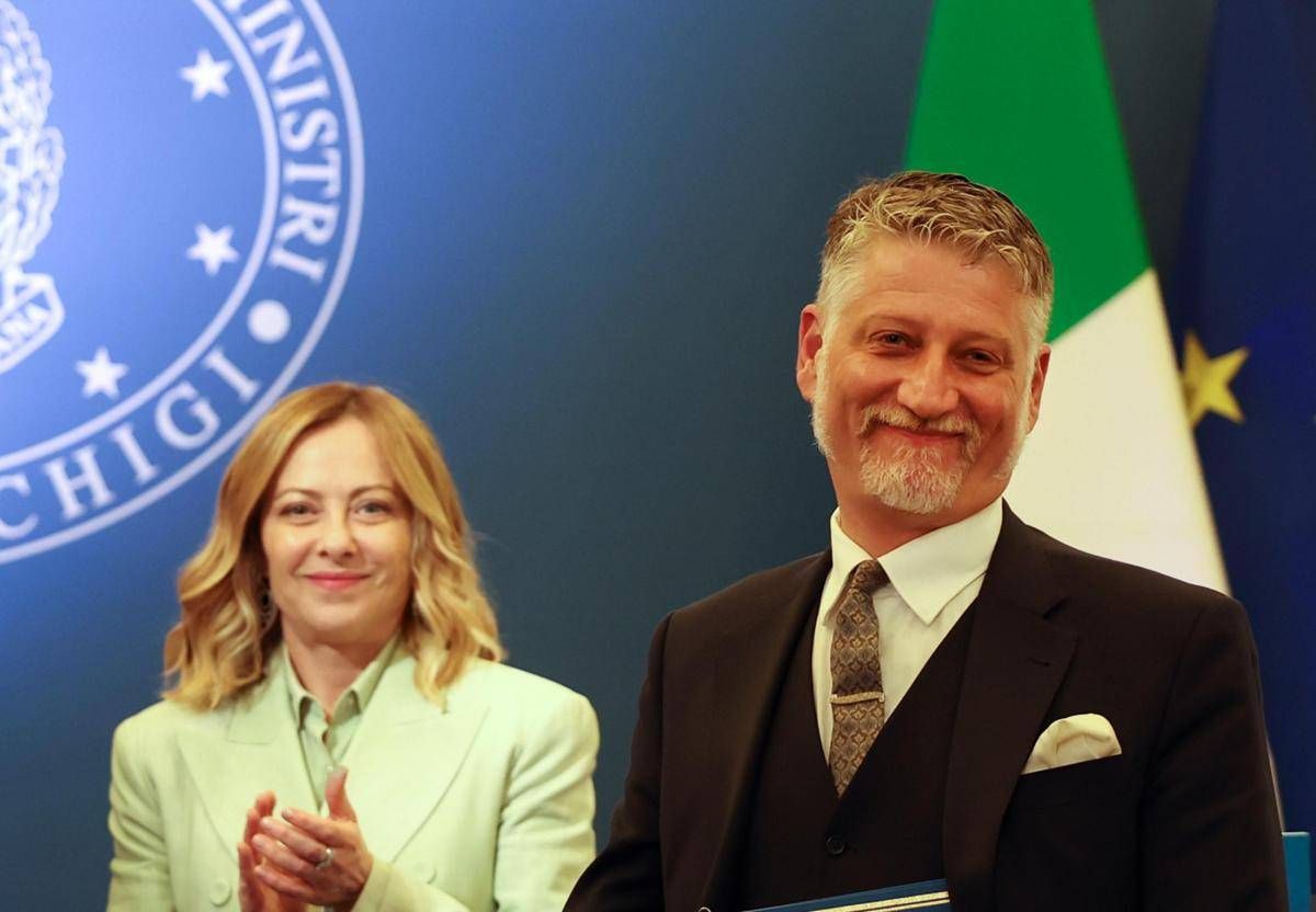 Giuli da Meloni a Palazzo Chigi: "Piena sintonia nell'azione di governo" - 