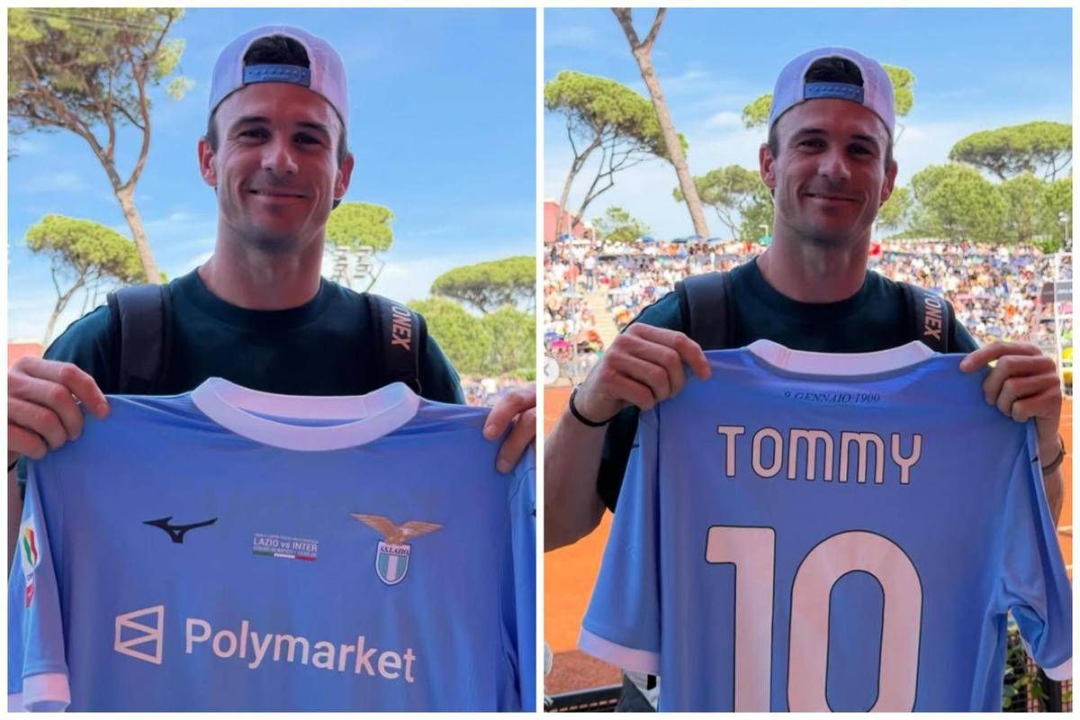 Lazio, maglia speciale per Paul: il regalo agli Internazionali - 