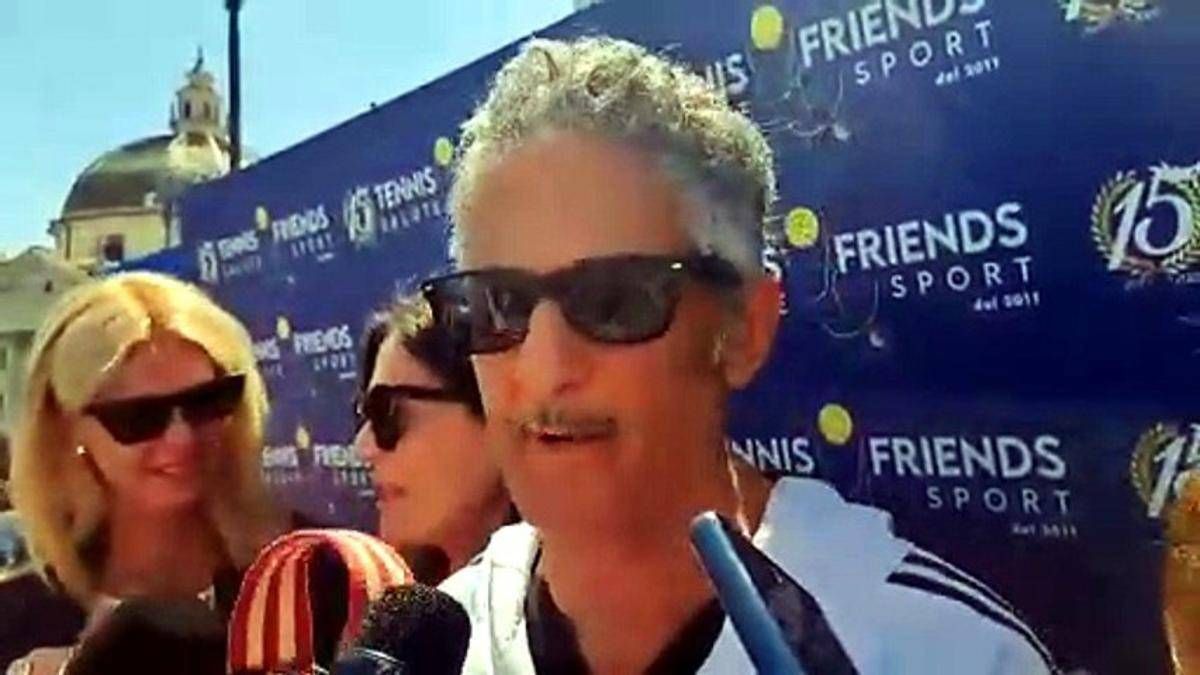 Fiorello a Tennis & Friends: "Prevenzione migliore medicina per arrivare a 66 anni in forma" - 