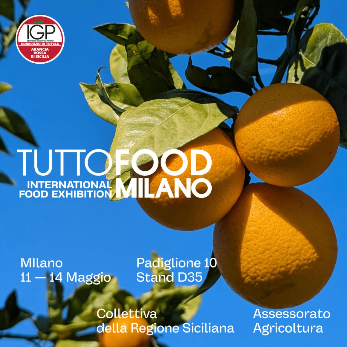 Tuttofood 2023: Il Consorzio di Tutela Arancia Rossa porta l'eccellenza siciliana a Milano - 