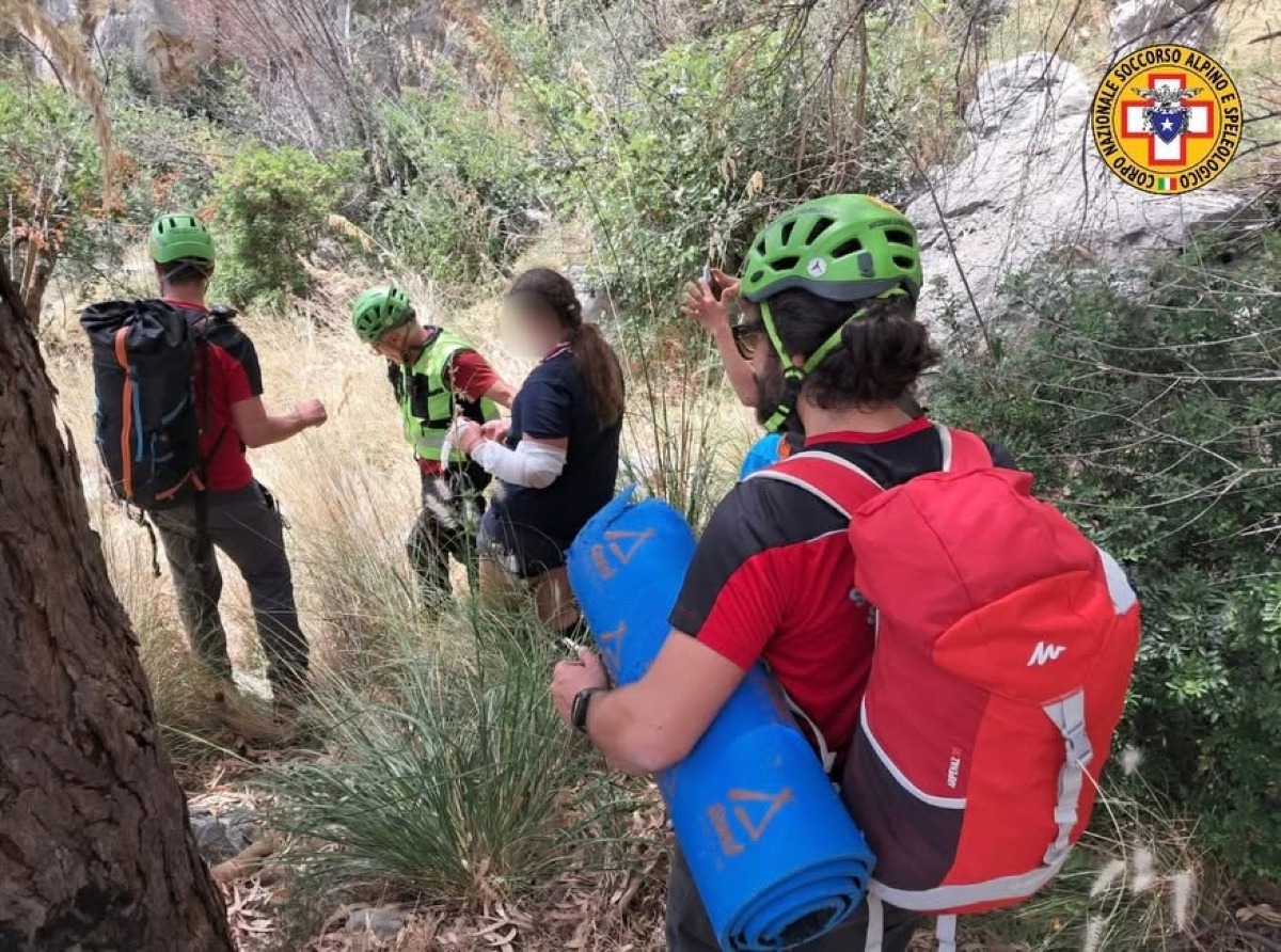 Sedicenne soccorsa sul versante meridionale di Monte Gallo: caduta su sentiero abbandonato, attivato il CNSAS - Credit Soccorso Alpino e Speleologico Siciliano - CNSAS