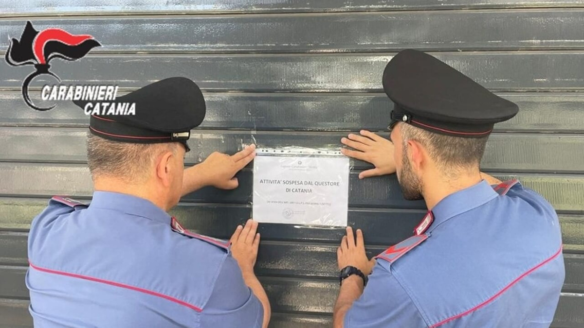 Catania: sospesa per 7 giorni la licenza di un bar ritenuto ritrovo di pregiudicati - 