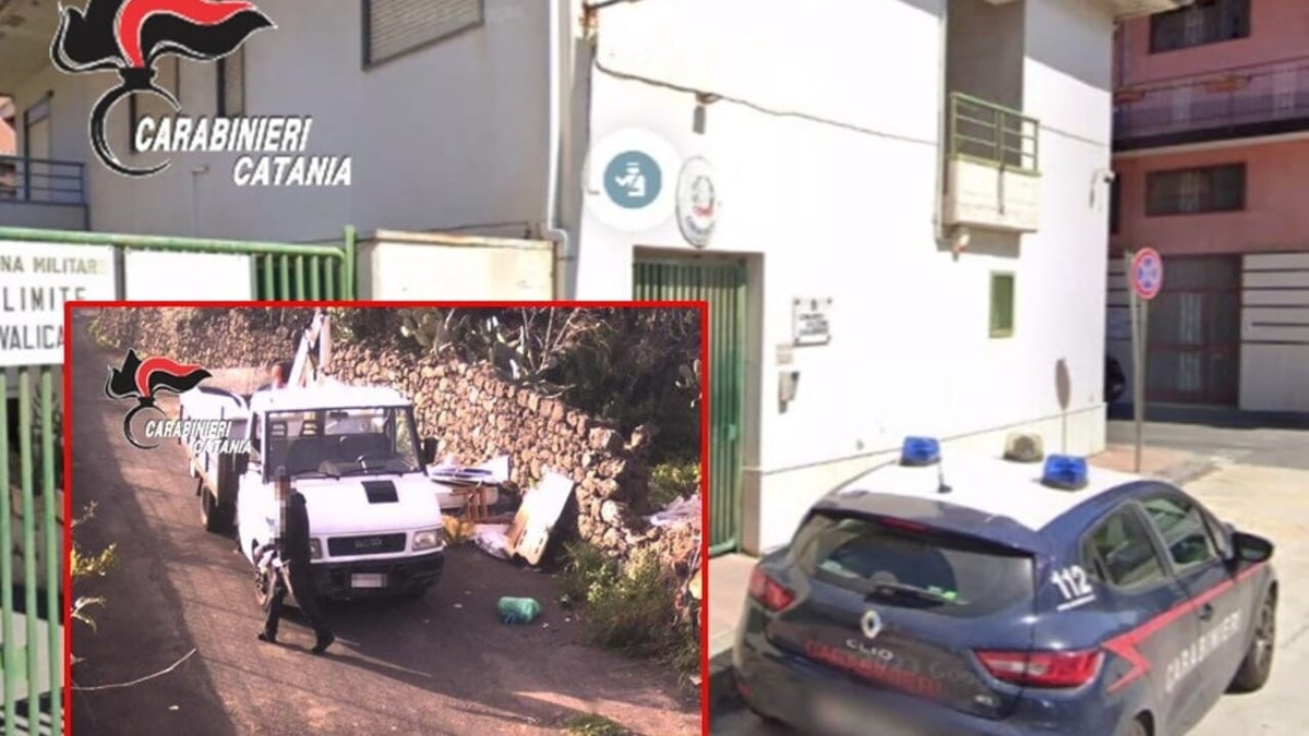 Camporotondo Etneo: denunciati due per abbandono di rifiuti speciali in strada - 