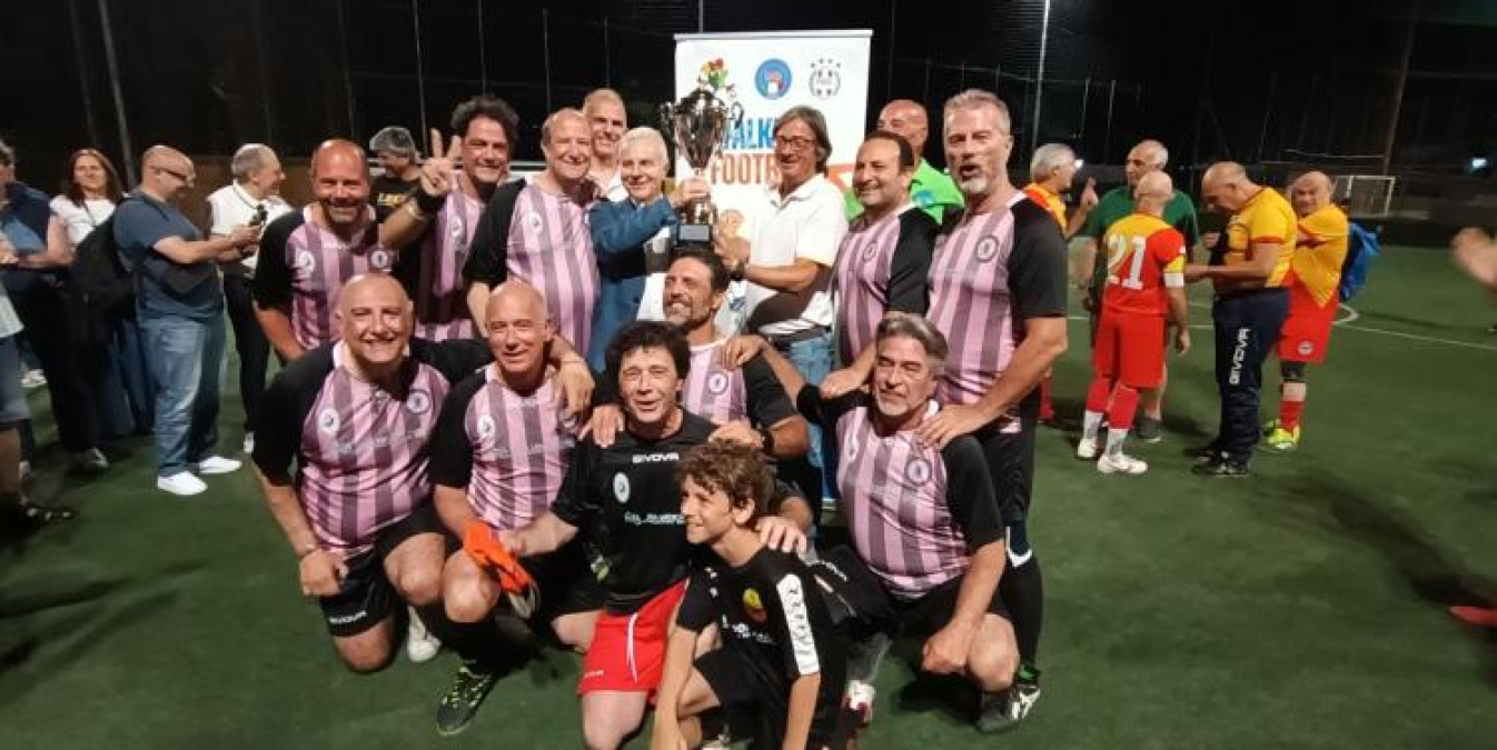 Walking Football: a Palermo il primo torneo sperimentale vinto dal W.F. Palermo Over 50 - 