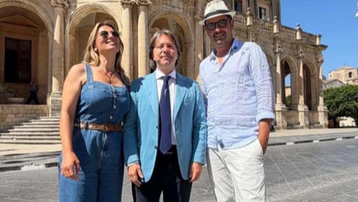 La Rai torna a Noto: "Linea Verde" avvia le riprese partendo dalla città barocca - Credit Foto Corrado Figura Sindaco