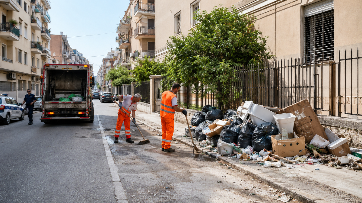Messina, rifiuti in via Siracusa: bonifica straordinaria e multe per abbandono - 