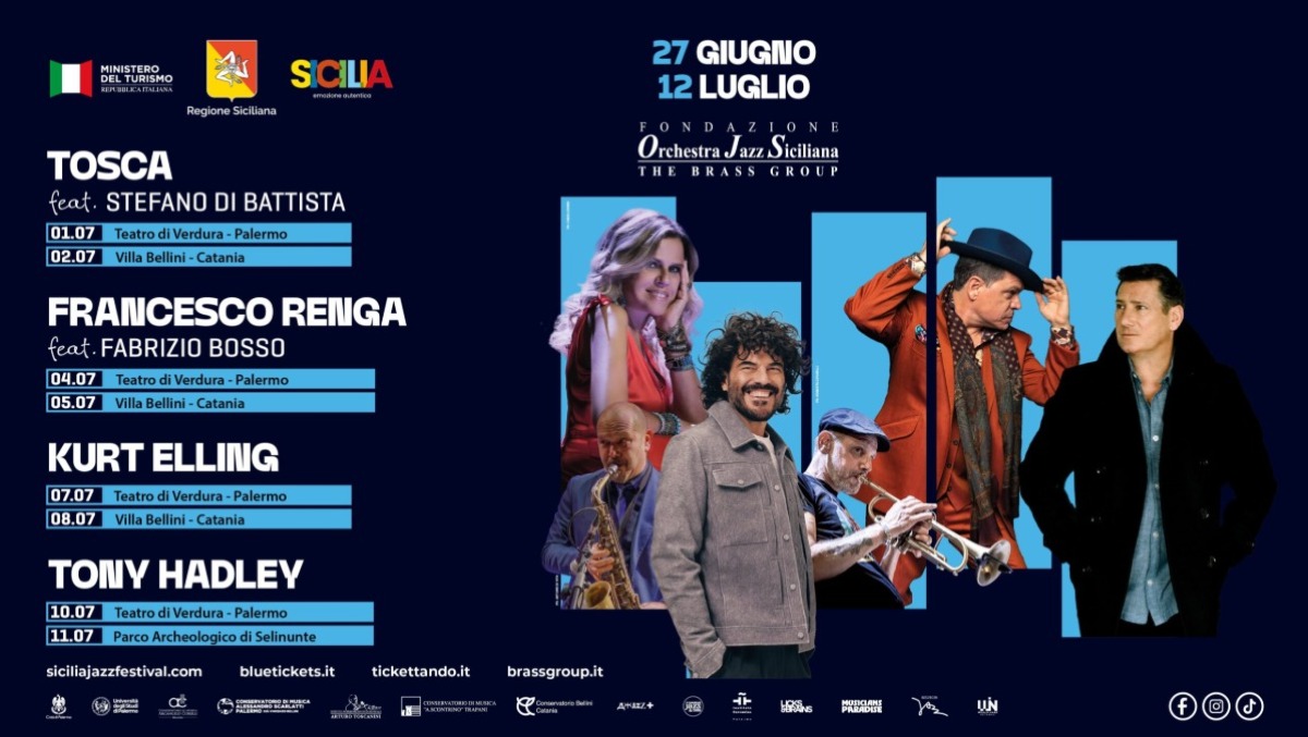 Sicilia Jazz Festival 2026: l'estate del jazz orchestrale tra Teatro di Verdura e Selinunte - Credit Foto Sicilia Jazz Festival