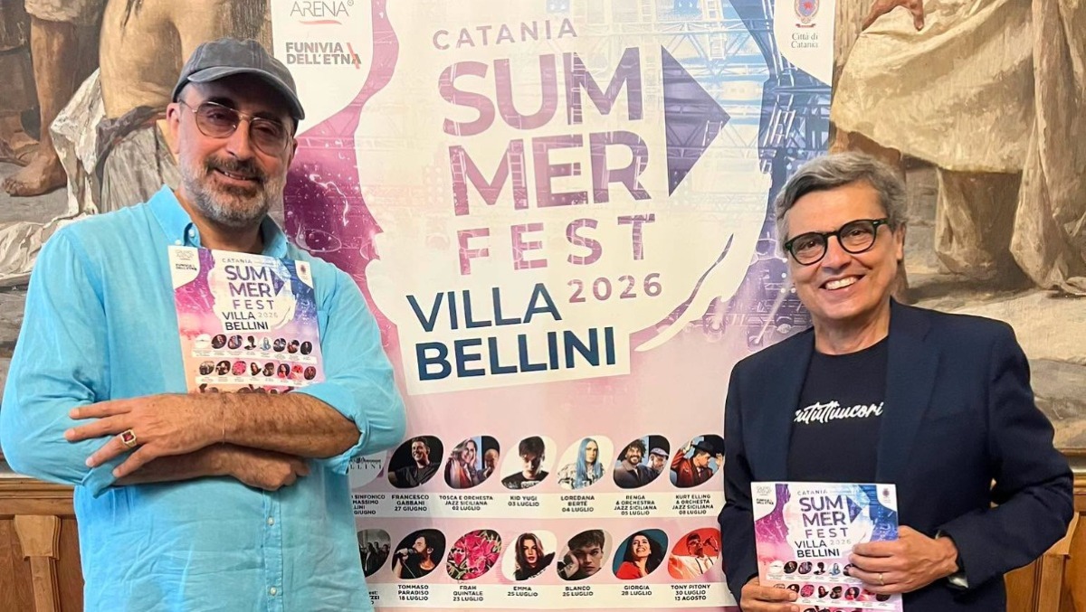 Salvo La Rosa e Giuseppe Castiglia: il tour 2026 arriva in Piazza Palestro per il Catania Summer Fest - Credit Foto Salvo La Rosa official