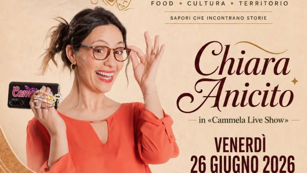 Chiara Anicito apre Le Vie del Gusto ad Aci Sant'Antonio: tre giorni tra comicità e enogastronomia - 