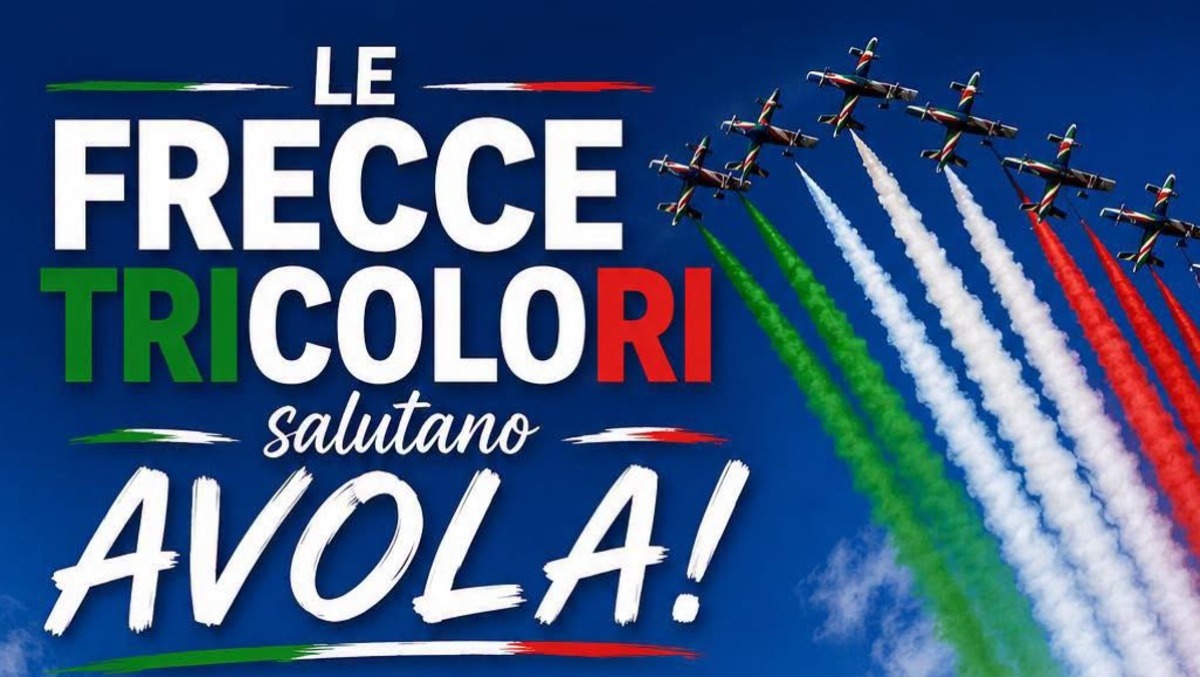 Frecce Tricolori sorvolano Avola: passaggio sul centro storico tra le 12:00 e le 12:30 - 