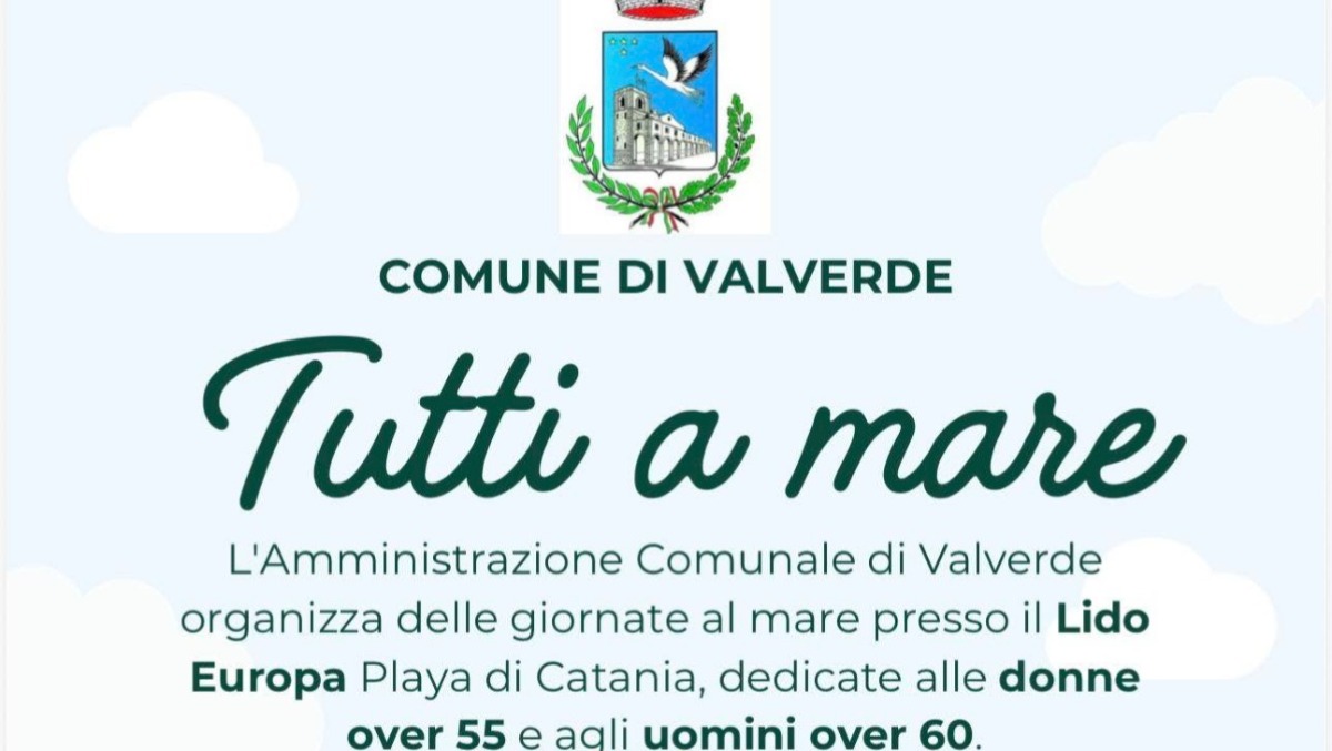 Valverde porta gli anziani al mare: l'iniziativa comunale allaPlaia - 