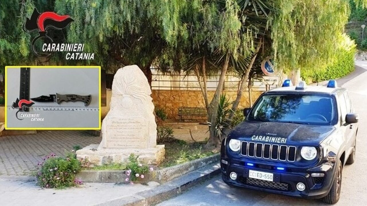 Aggredisce un uomo con un coltello dopo aver minacciato delle ragazze: denunciato 31enne a San Michele di Ganzaria - 