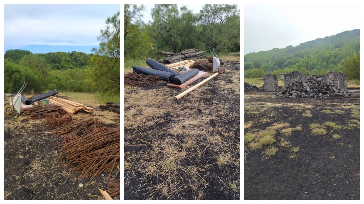 Etna, lavori privati a Piano del Vescovo: Legambiente denuncia assenza di cartelli e chiede accesso agli atti - Credit foto Legambiente Circolo Etneo