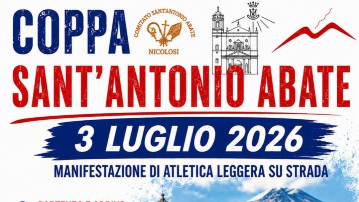 Coppa Sant’Antonio Abate 2026 a Nicolosi: serata di gare, famiglie e Nordic Walking ai piedi dell’Etna - 