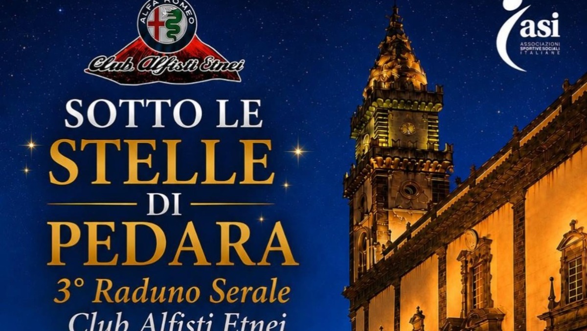 Sotto le stelle di Pedara: il Club Alfisti Etnei organizza la 3ª edizione del raduno - 
