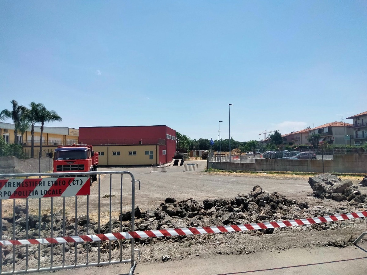 Tremestieri Etneo: lavori e nuova fermata bus, la segnalazione del comitato - Credit Foto Alessandra Tonsy