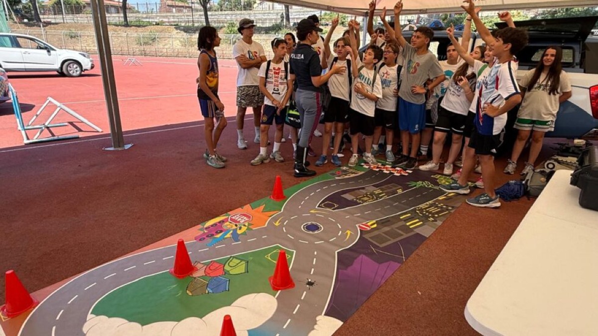 Polizia di Stato al CUS Catania: due giornate di educazione alla sicurezza e alla legalità - Credit Foto CUS Catania