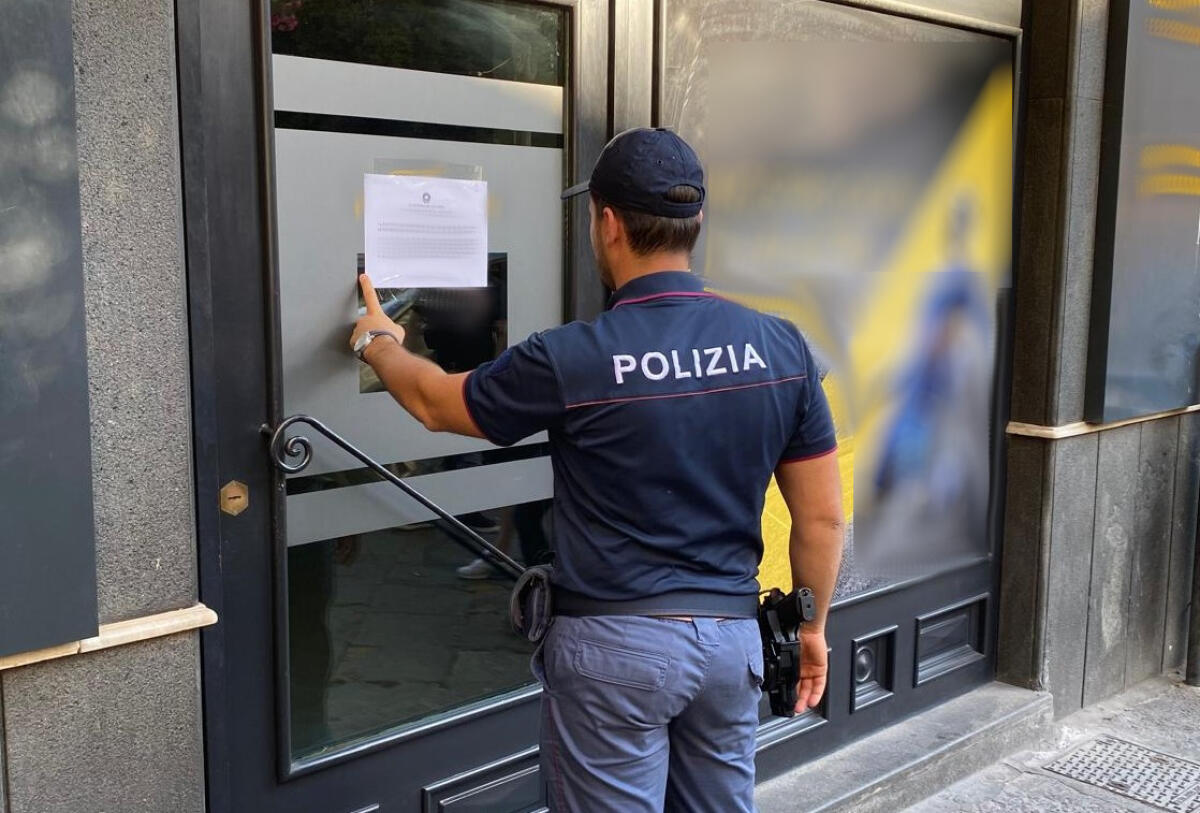 Biancavilla: sospesa per 7 giorni sala scommesse ritenuta ritrovo di pregiudicati - 