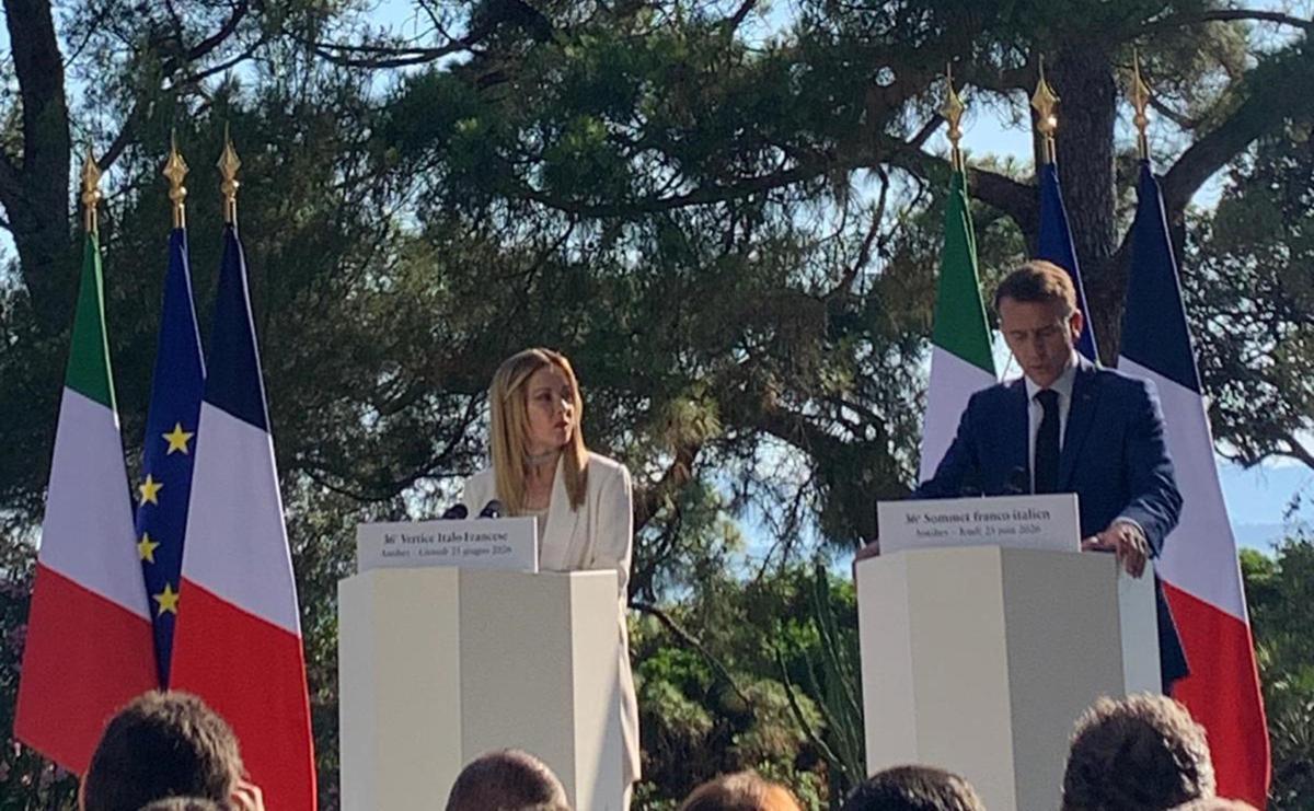 Vertice Macron-Meloni: "Italia e Francia partner naturali e indispensabili" - 