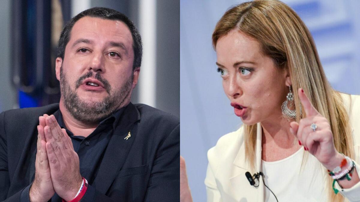 M5S alla Camera: «Mamma Meloni venga e tolga il pallone al bimbo Salvini» sul Ponte sullo Stretto - 